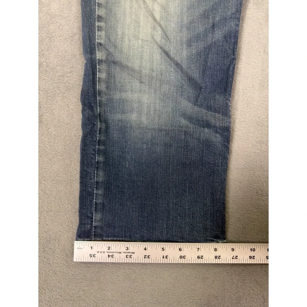 Levis 514 Jeans Mens 36x24*** Blue Straight‎ Slim Medium Wash Denim Mid Rise